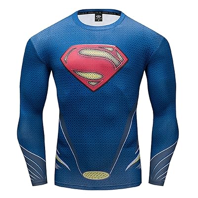 superman dri fit shirt mens