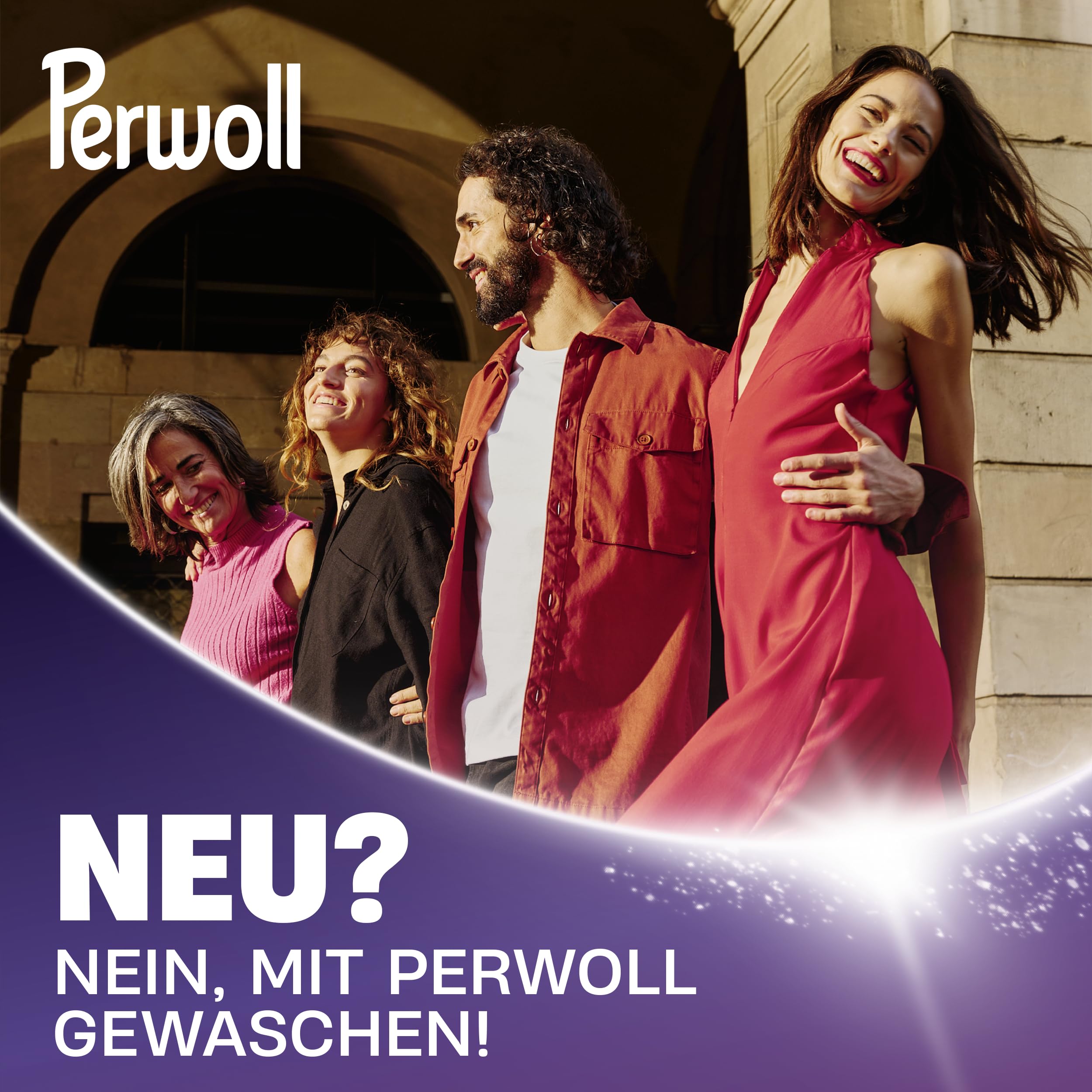 Perwoll Renew Color Waschmittel (27 Waschladungen), Feinwaschmittel reinigt schonend und erneuert Farben und Fasern, für alle farbigen Textilien, Waschmittel mit Triple Renew Technologie, 1 Stück 6