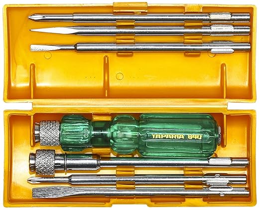 Taparia 840 Screw Driver Set with Neon Bulb