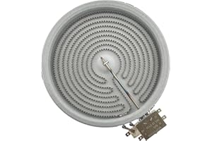 ORIGPARTS WB30T10045 WPW10242957 Range 8" Radiant Surface Element Burner 2000watt, Replaces WB30T10007 WB30T10132 WB30T10128 WB30K5031 W10823708 WP74007839 205C2307P003 205C2307P006 2152042812 223C7379P001