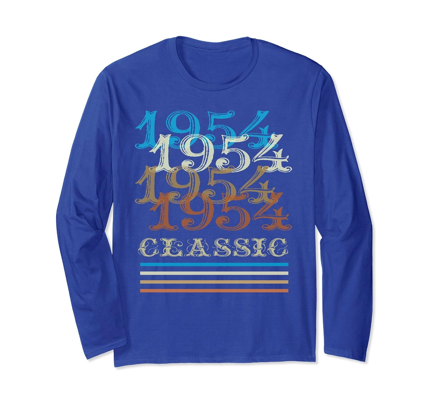 1954 Long Sleeve Classic Vintage Retro 64th Birthday Gifts-anz