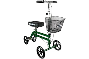 KneeRover Steerable Knee Scooter Walker – Green