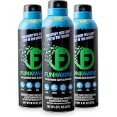 FunkAway Odor Eliminator Spray, Air Freshener for Home &amp; Car, 8 oz, 3 Pk | Shoe and pet odor eliminator deodorizer spray helps remove musty smells from shoes, gear, bulky items, and pet areas.