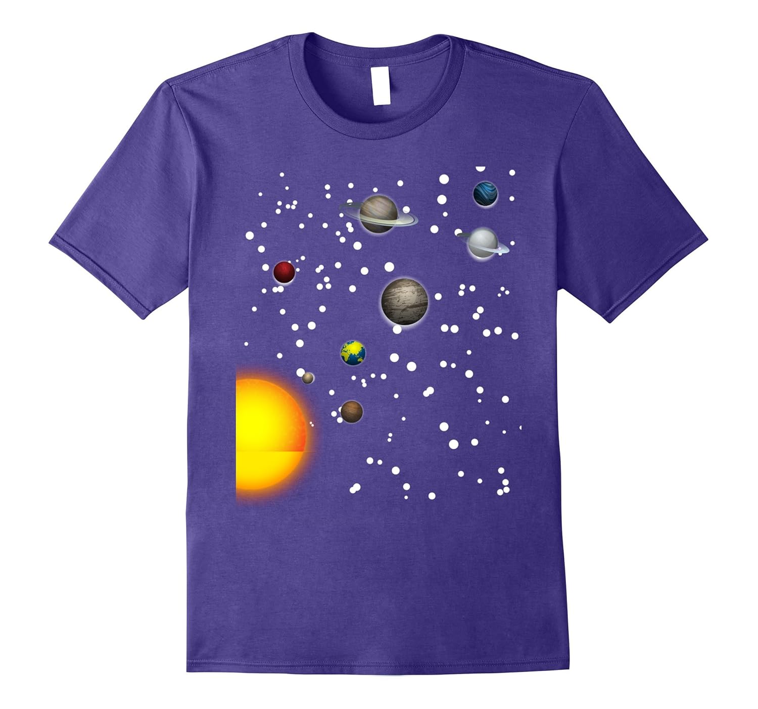 Solar System Universe T-Shirt Educational Astronomy Tee