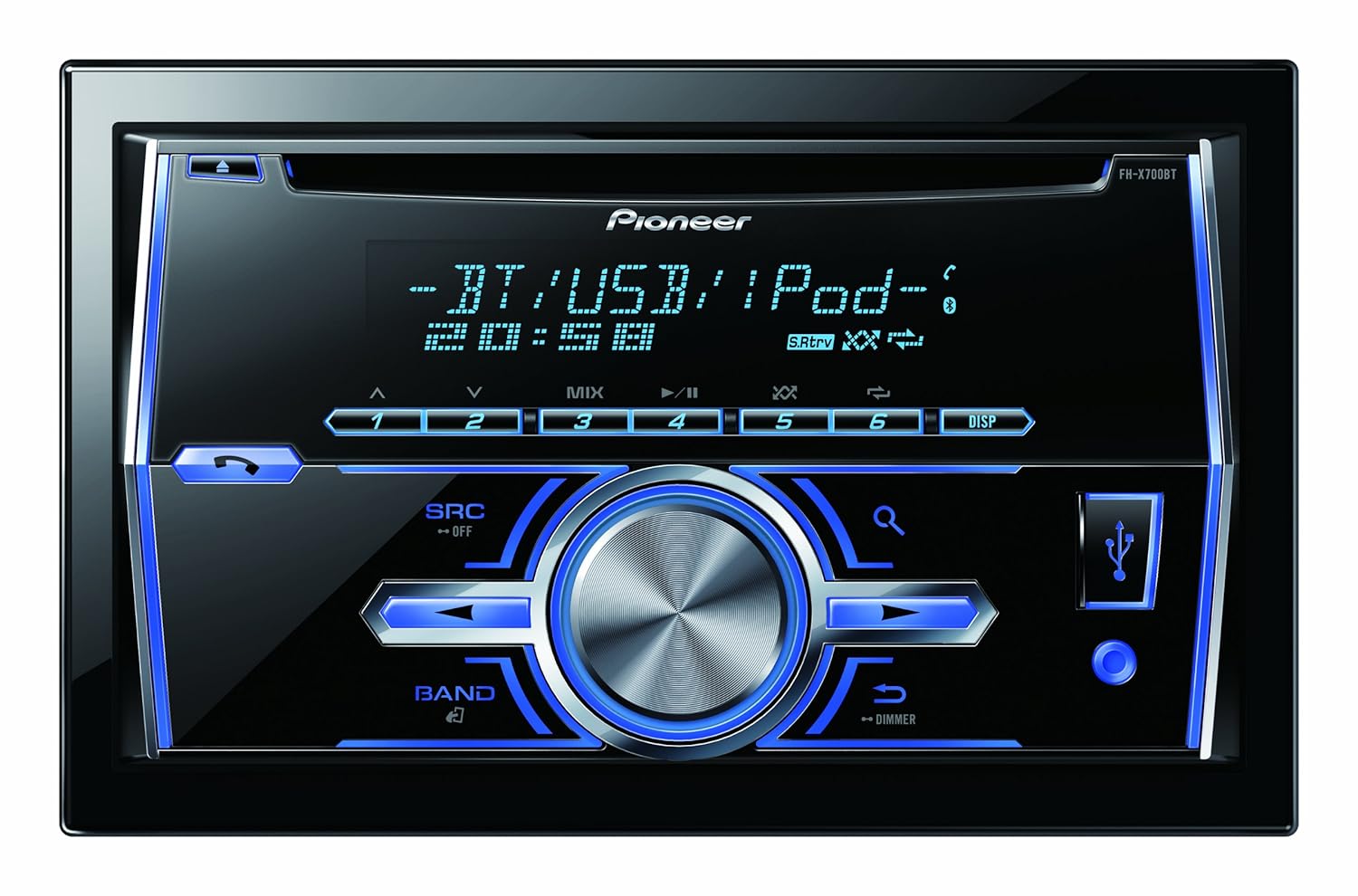 Car Stereo Reviews Pioneer FH-x700bt