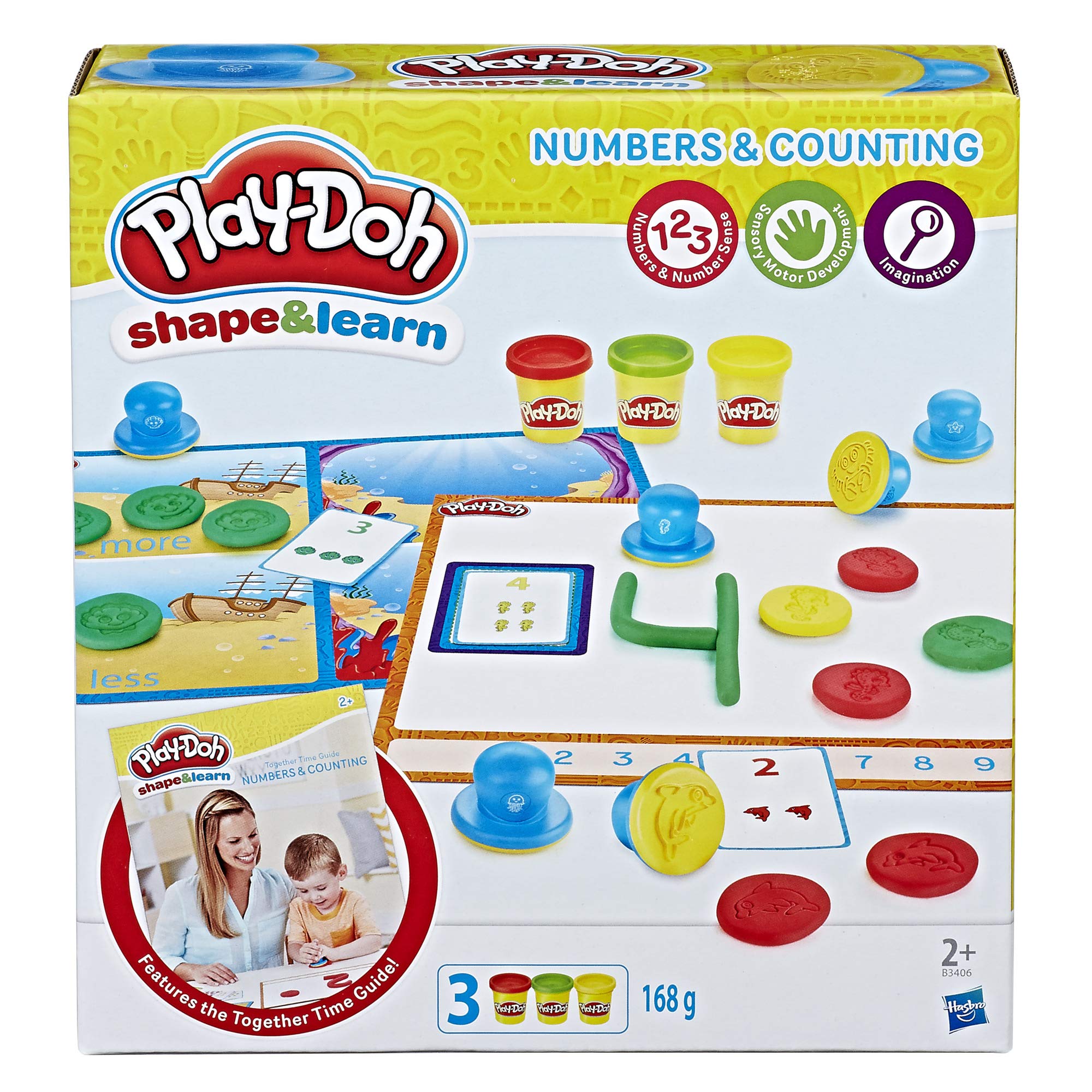 Play-Doh Shape and Learn Numbers and Counting