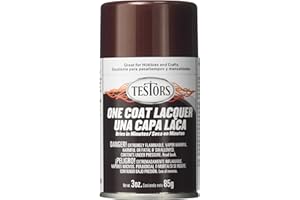 Testors 1848MT 3 oz. Lacquer Spray Gloss Paint, Root Beer