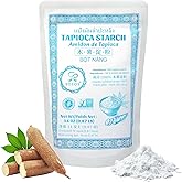 Soeos Sago Tapioca Pearls, Small Tapioca Pearls (14 Ounce (Pack of 1)) | Sago Ball for Asian Desserts, Bubble Tea, and Puddings, Quick-Cooking Sago Ball, Non-GMO, Gluten-Free
