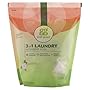 Grab Green Natural 3-In-1 Laundry Detergent Pods, Gardenia, 60 Loads, 38 Ounce
