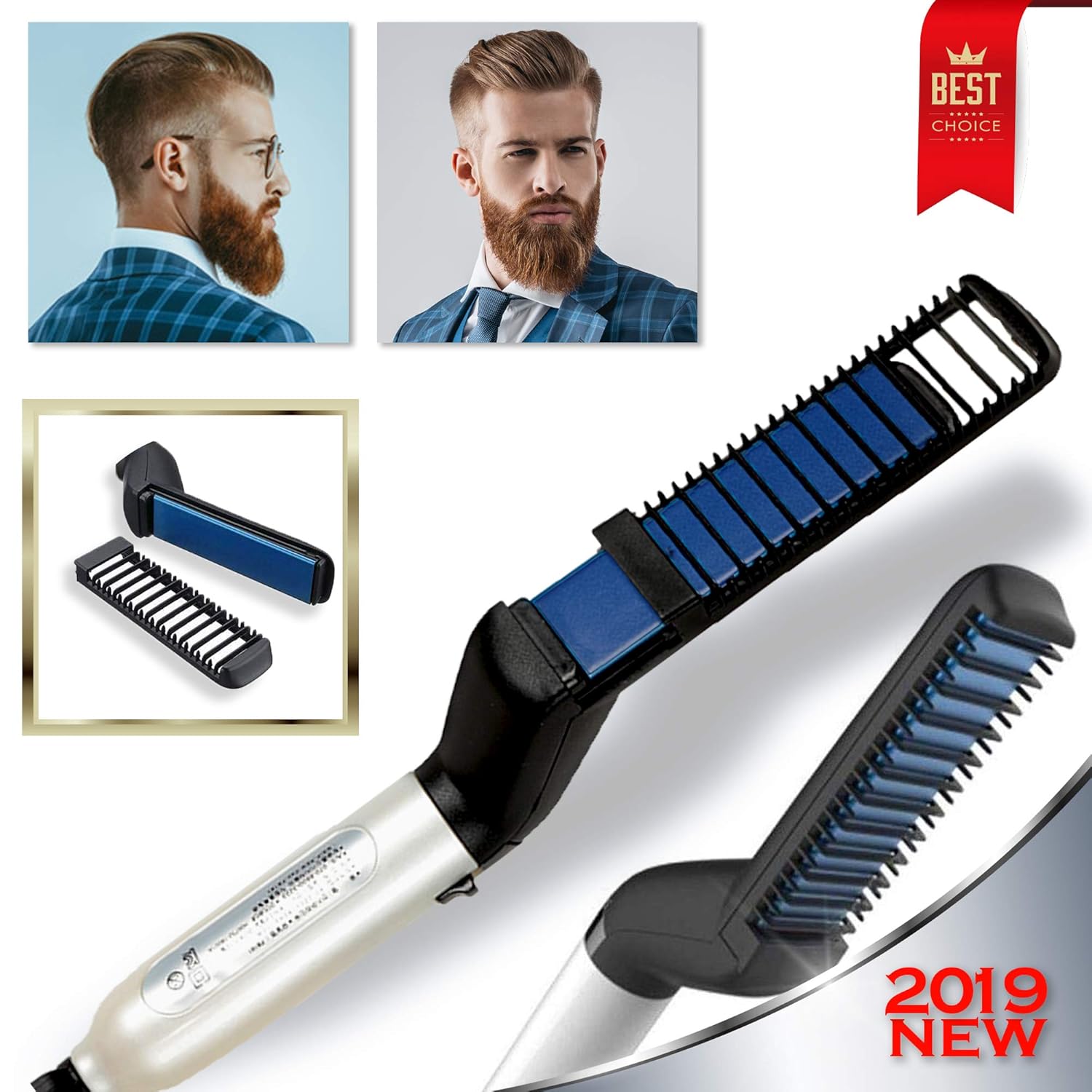 Cutie academy ionic beard straightening comb Clearance