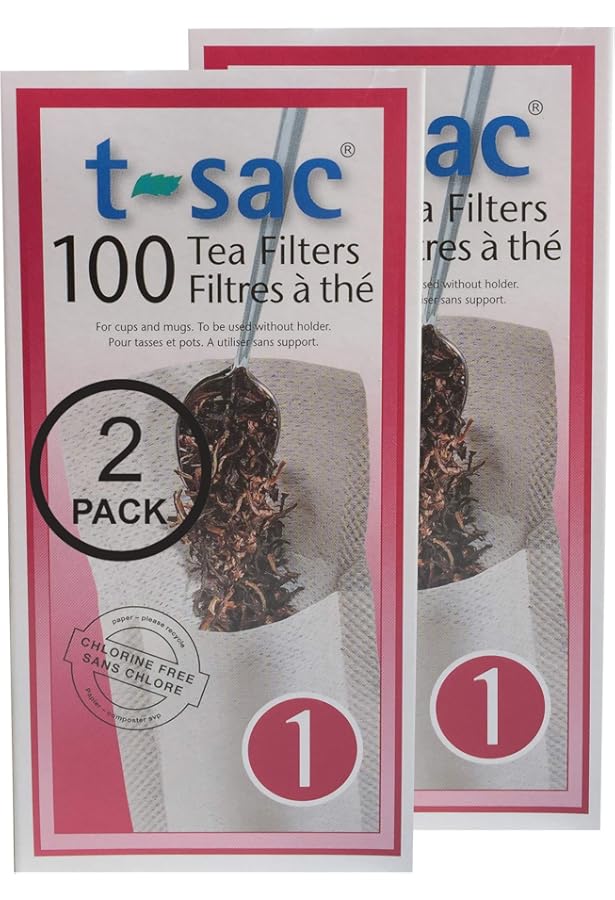 TSacティーフィルターサイズ1400フィルター TSac Tea Filter Size 400 Filters コーヒー・お茶用品