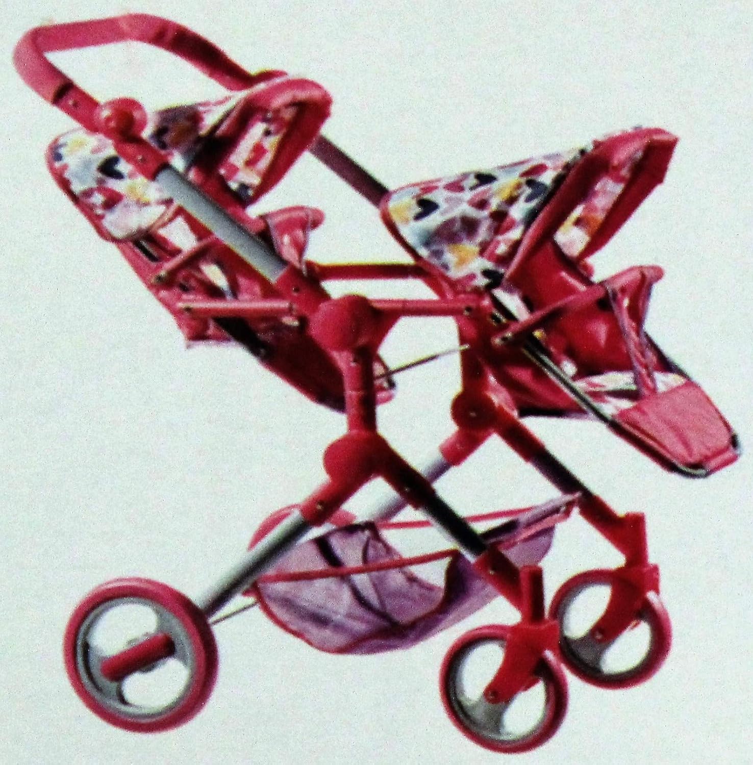 doll double stroller lissi