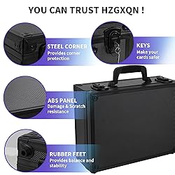 HZGXQN Toploader Storage Box for 3" x 4" 35pt Rigid