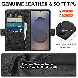 SHIELDON Wallet Case for Galaxy S25 Ultra