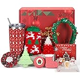 Christmas Gifts for Women, Relaxing Spa Gift Basket Holiday Self Care Package, Unique Xmas Gift Box for Mom, Sisters, Best Friend, Daughter, Grandma, Wife, Coworker