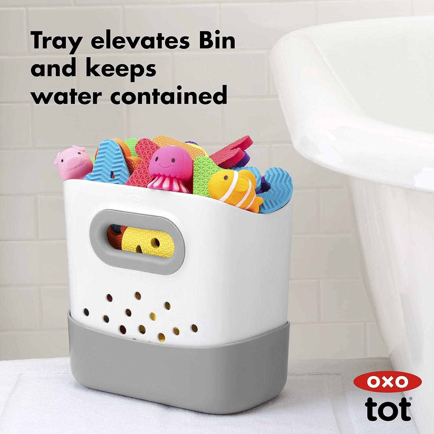 oxo bath toy bin