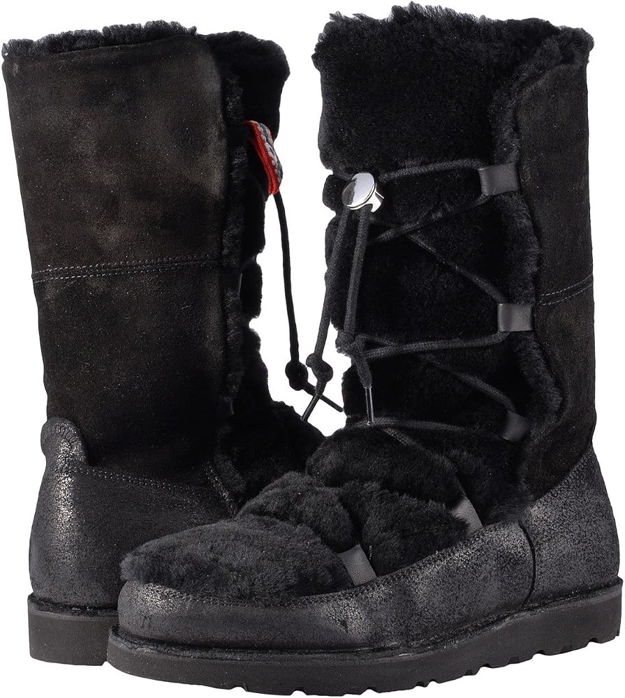 Amazon.com: Birkenstock para mujer Nuuk botas color negro 121.4 foot EU/6 –  6,5 B (M) US: Shoes