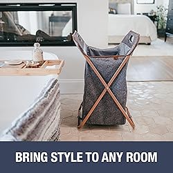 CleverMade Collapsible Laundry Hamper X-Frame