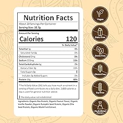 NUTRAPULSE Organic Vegan Protein Powder – Peanut