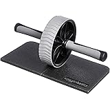 Amazon Basics Ab Wheel Abdominal Exercise Roller with Knee Pad