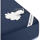 Utopia Bedding Waterproof Mattress Protector Twin XL Size, Premium Terry Mattress Cover 200 GSM, Breathable, Fitted Style with Stretchable Pockets (Navy)