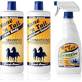 Mane 'n Tail 3 Pc Kit Includes 32 Ounce Shampoo, 32 Ounce Conditioner, 16 Ounce Detangler