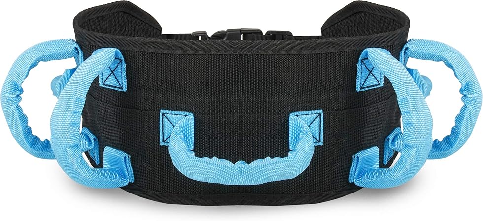 Amazon Reaqer 介護ベルト 介助ベルト ハンドル付 移乗 立ち上がり 歩行 介助 リハビリ ベルト M Reaqer 温熱シップ