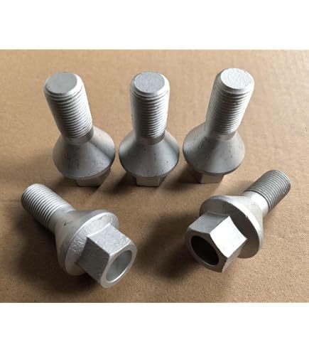 Dorman M12-1.25 Wheel Lug Bolt – 17mm Hex, 21.5mm Thread Length, 10-Pack For Alfa Romeo 4C, Fiat 500L/500X, Ram ProMaster City
