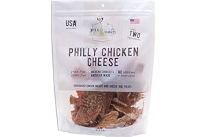 MIKA AND SAMMY'S GOURMET PET TREATS Mika & Sammy's Gourmet Jerky Dog Treats Made in The USA. (Chicken Cheese 12 oz)
