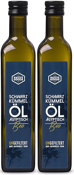 Schwarzkümmelöl BIO | UNGEFILTERT - ägyptisch - kaltgepresst - nativ | native goods - 1000ml