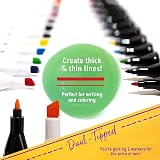 Crafts 4 ALL Fabric Pens 12 Dual Tip Markers Vibrant Washable Colors view 6