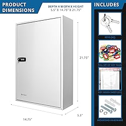 Barska 200-Position Key Cabinet Lock Box