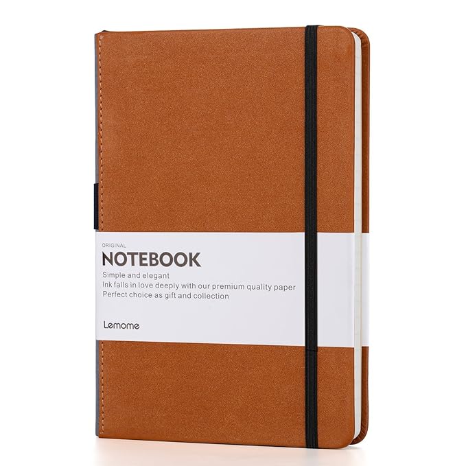 Blanko Notizbuch/Blank Notebook - Lemome Sketchbook mit Premium Dickes Papier - Trennblätter Geschenk - Hardcover Plain Journ