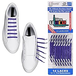 uLace Slims Double Pack - Bright Purple