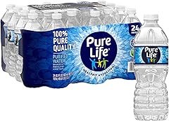 Pure Life Purified Water, 16.9 fl oz. Plastic (pack of 24), 405.6Fl Oz