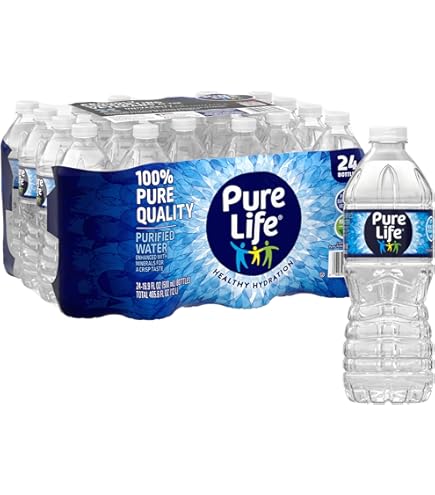 シャシャ　Mineral Life Water Amazon.com: Pure Life Purified Mineral Water 16.9 oz 40 bottles