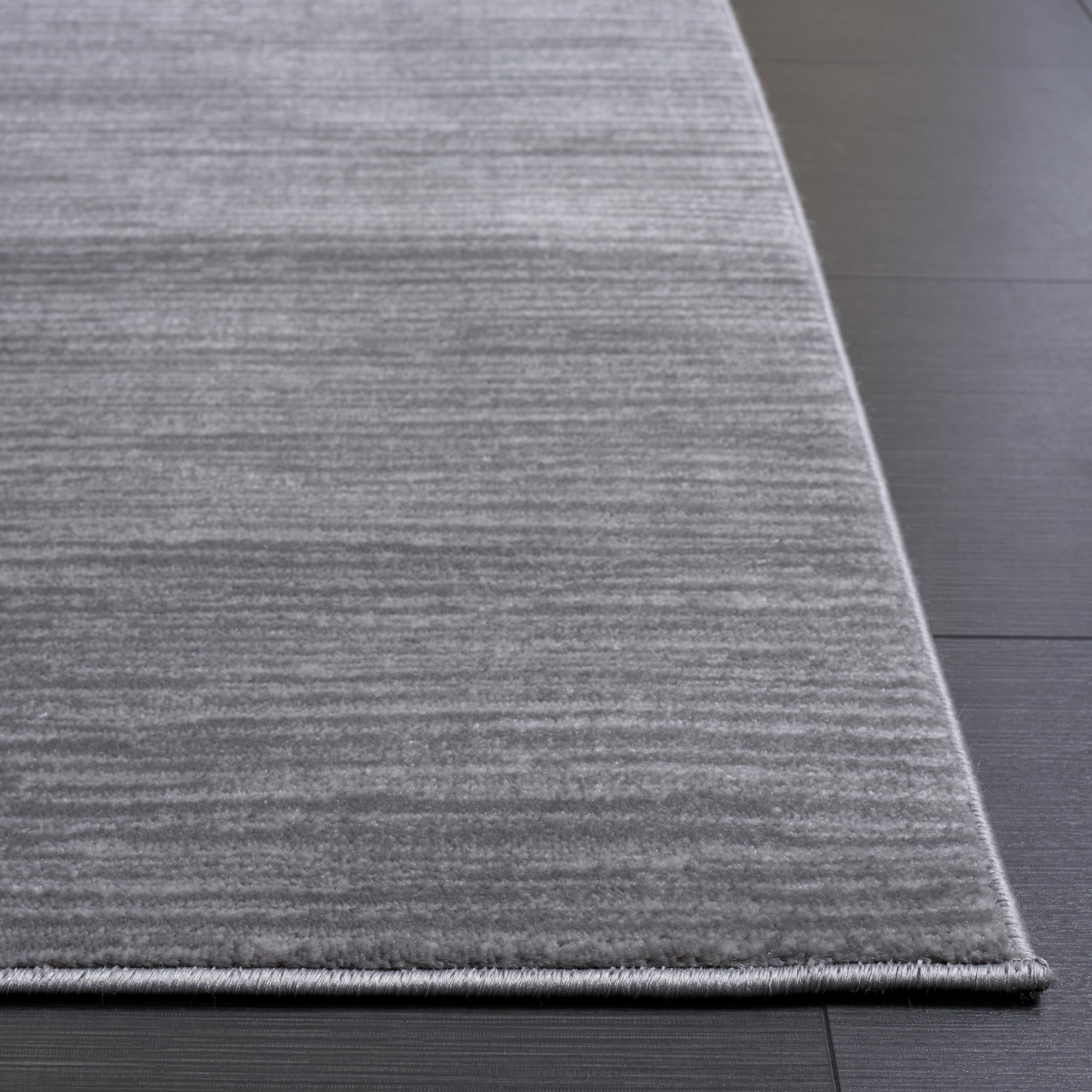 SAFAVIEH Area Rug 8x10 - Vision Collection - Large - Silver, Modern Ombre Tonal Chic Design, Non-Shedding & Easy Cleaning, Ideal for Living Room, Bedroom, Office, Dining Space (VSN606G)