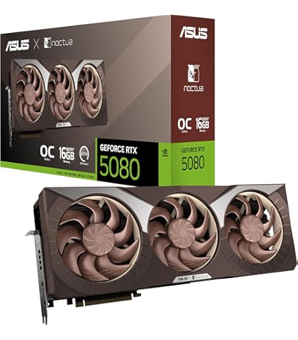 Amazon.com: ASUS GeForce RTX 5080 16GB GDDR7 Noctua OC Edition