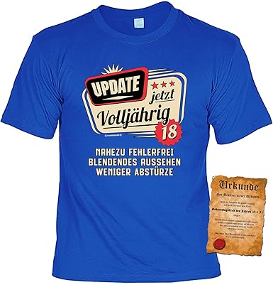 Veri Set Geschenk Zum 18 Geburtstag Lustiges Sprüche T