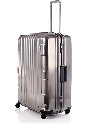 large metal suitcase