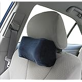 Car Neck Pillow (Soft Version) - Neck Pillow; Car Pillow; Memory Foam Neck Pillow; Neck Rest Pillow; Car Neck Pillow (Color: Dark Blue)