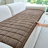 PJLZJFBY Couch Cover for Dogs Washable, Non Slip Couch Covers for 3 Cushion Sofa Pet Friendly, Soft Fuzzy Sofa Covers for Pets, Dog Couch Cover Furniture Protector(1PC,Dark Brown,27.6"x70.9")