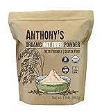 Anthony's Organic Oat Fiber, 1.5 lb, Gluten