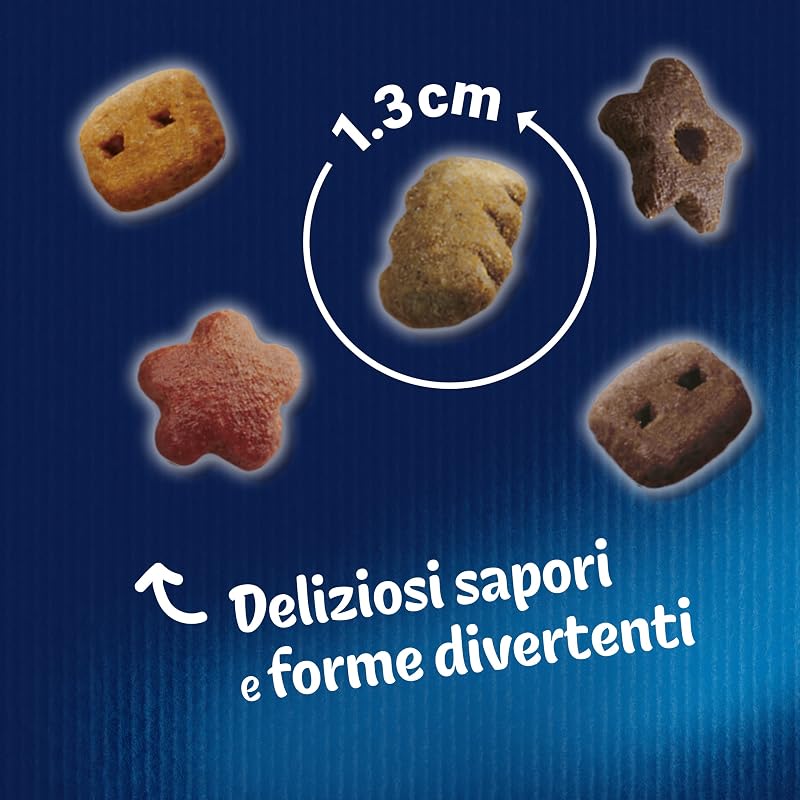 Party Mix Snack per Gatti Adulti, 8 Confezioni da 60 g