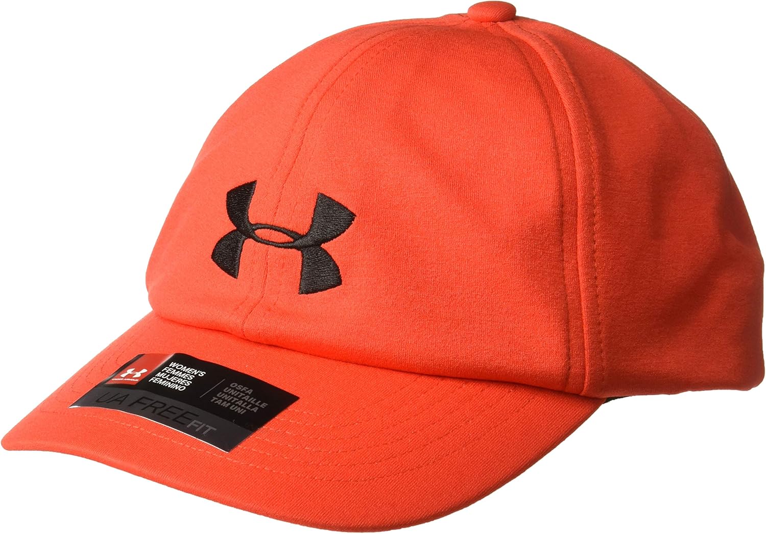 black and red under armour hat