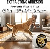 Kraftex Original Carpet Tape 30ft Roll Anti Slip Double Sided Rug Gripper view 6