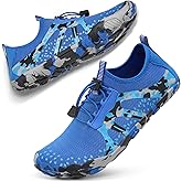 ATHMILE Hiking Barefoot Water Shoes for Women Men Beach Swim Aqua Pool River Quick Dry Athletic Wide Toe Outdoor Sport Kayaking Boating Rock Climbing Yoga Lake