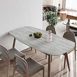 Abyssaly Grey Wood Effect Sticky Back Vinyl Wrap 30x200cm Self Adhesive view 4