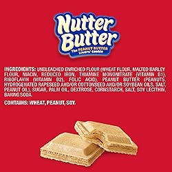 Nabisco, Nutter Butter Wafers Peanut Butter, 10.5