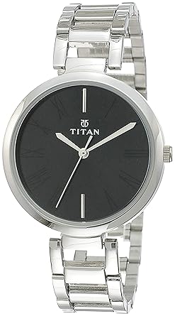 Youth Analog Black Dial Women's Watch -NK2480SM02